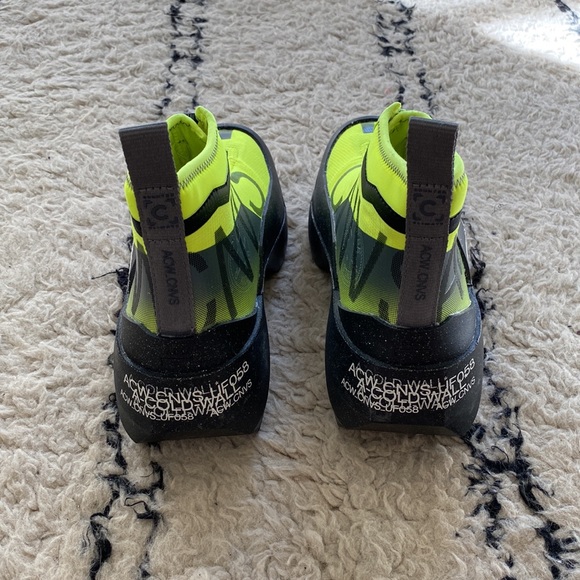 A-COLD-WALL x Converse Geo Forma high-top sneaker boot / color: Volt - Picture 5 of 7